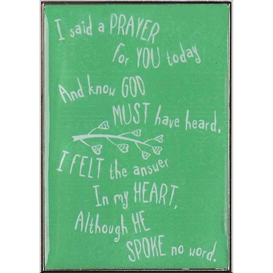 I SAID A PRAYER VISOR CLIP