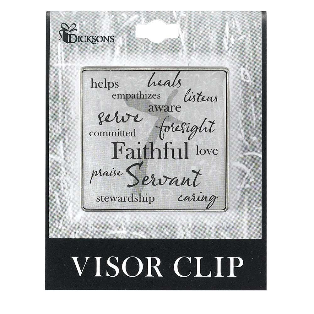 FAITHFUL SERVANT VISOR CLIP