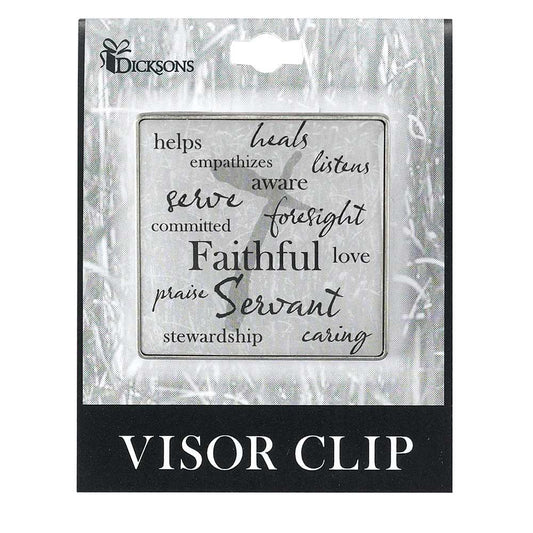 FAITHFUL SERVANT VISOR CLIP