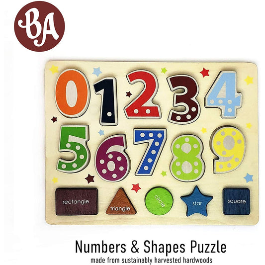 Number and Shape Toddler Puzzle