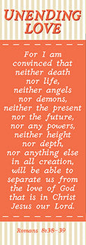 UNENDING LOVE BOOKMARK Pack 10