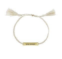 Pray Always Bracelet in A Jar