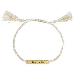 LIVE IN JOY Bracelet in A Jar
