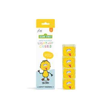 BIG BIRD Glo Pals Light-Up Cubes 4PK