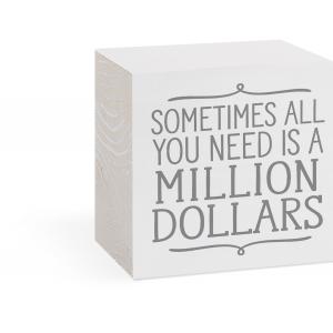 MILLION DOLLARS 3x3 Sign