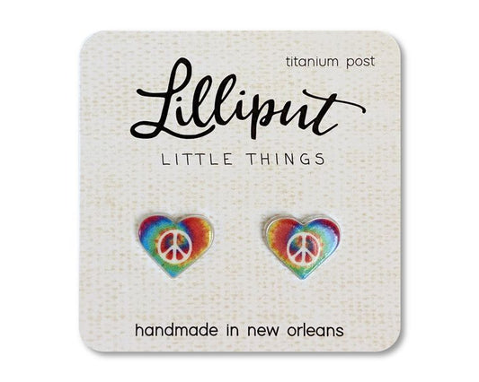 HIPPIE HEART EARRINGS