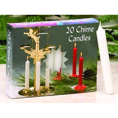 20 White Party Candles