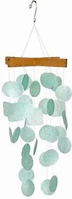 Aqua Mini Capiz Chime