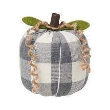Med GW Check Fabric Pumpkin