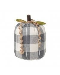 Lg GW Check Fabric Pumpkin