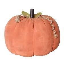 XL Orange Fabric Pumpkin