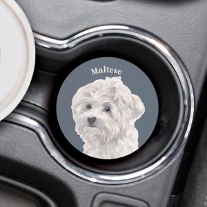 Maltese Car Coaster