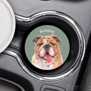 Bulldog Car Coaster