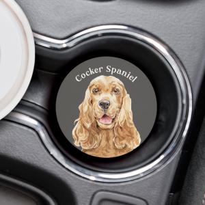Cocker Spaniel Car Coaster