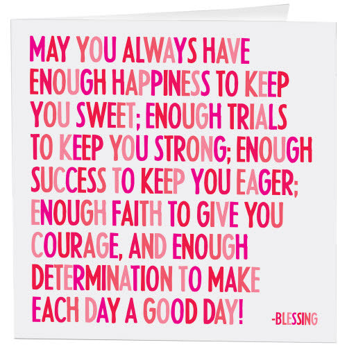 Always Have Happiness Card