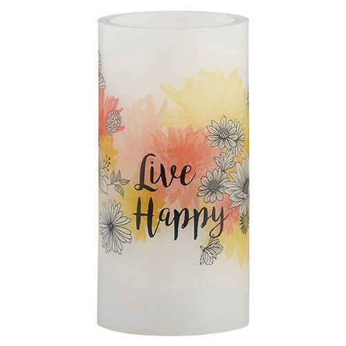 LIVE HAPPY LED CANDLE