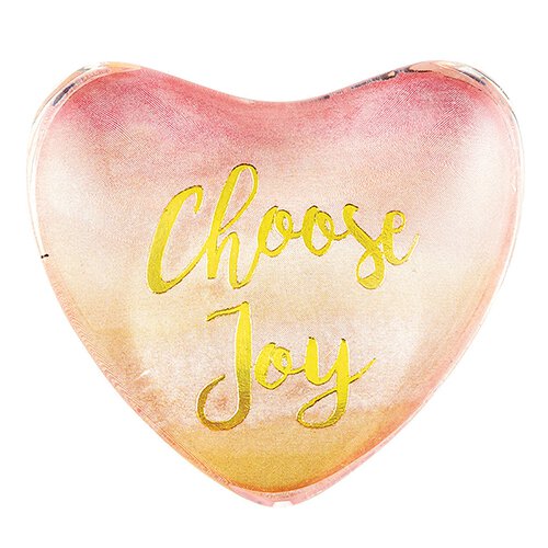 CHOOSE JOY HEART MAGNET