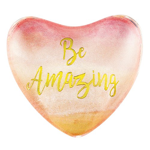 BE AMAZING HEART MAGNET