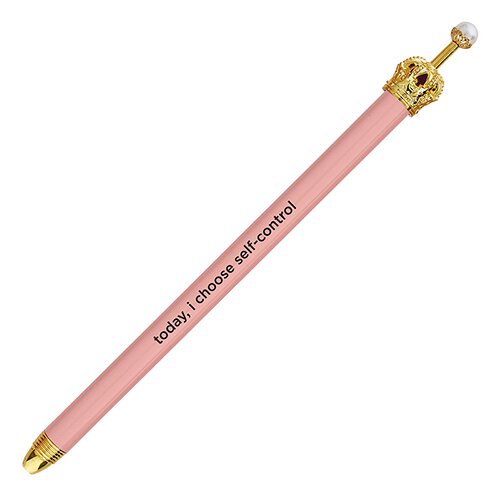 SELF CONTROL Crown Pen