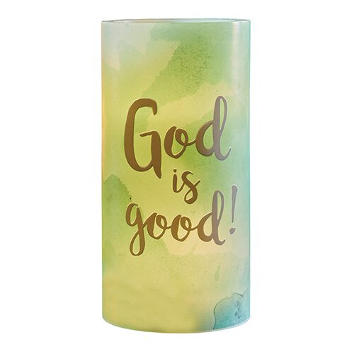 GOD IS Good 3X6 LED CANDLE