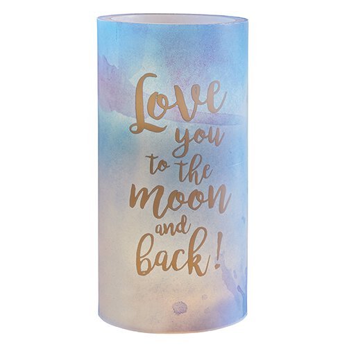 Moon And Back LED CANDLE