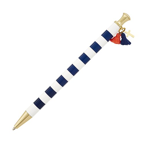 Stripe Tassel Pen