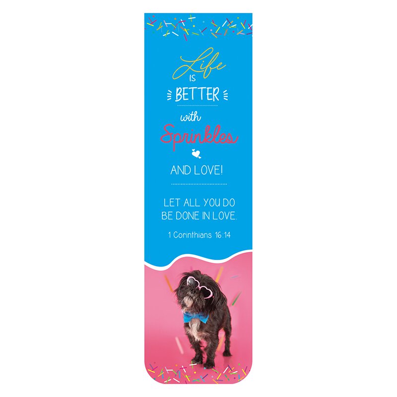 SPRINKLES DOG Magnetic Bookmark