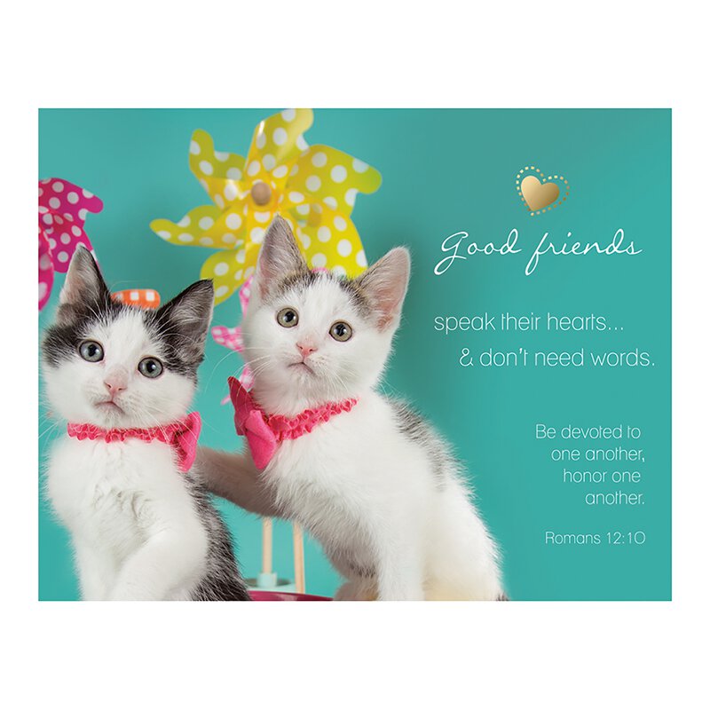 Cats GOOD FRIENDS Magnet