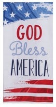 GOD BLESS AMERICA DUAL PURPOSE TOWEL