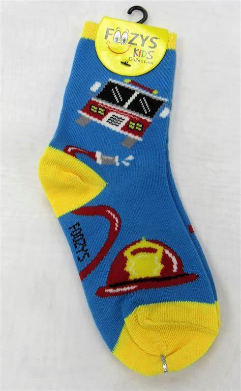 FIREMAN KIDS SOCKS