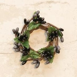 Gray Black MINI 1" Pip Berry Ring