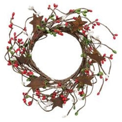 4" Holiday Combo Pip & Star Ring