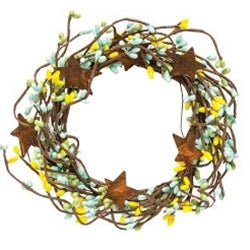 4" SPRING MIX Pip & Star Ring