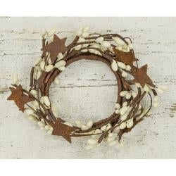 2" Ivory Pip & Star Ring