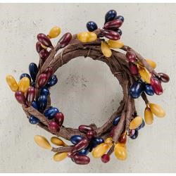 1.5" Colonial Mix BERRY RING