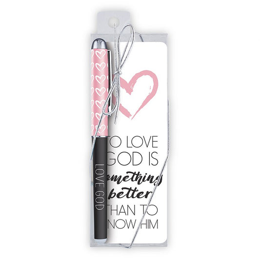 To Love God Pen and Bookmark