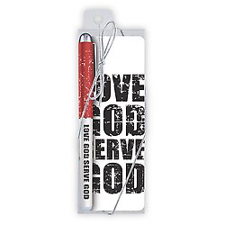 Love God Pen and Bookmark