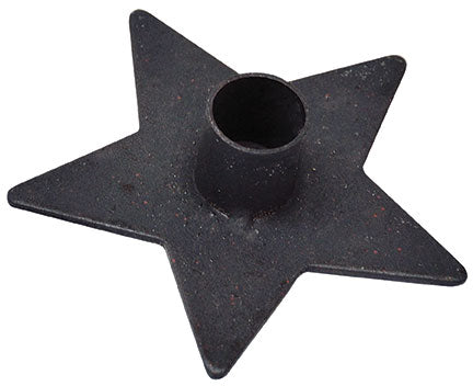 Iron Star Taper Holder