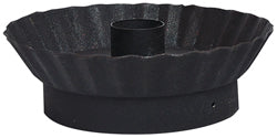 BLACK TAPER CANDLE PAN