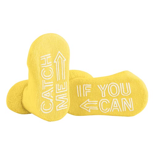 CATCH ME IF YOU CAN BABY SOCKS