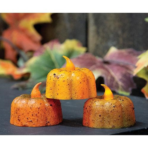 GRUNGY PUMPKIN TEALIGHT