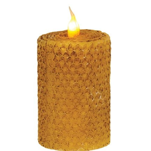 2X3 Wrapped Honeycomb Led Pillar