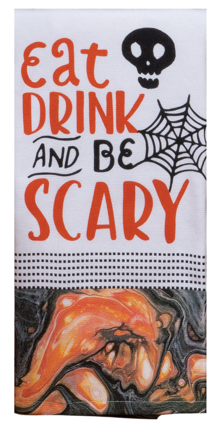 Eat Drink Be Scary Dual Purpose Towel