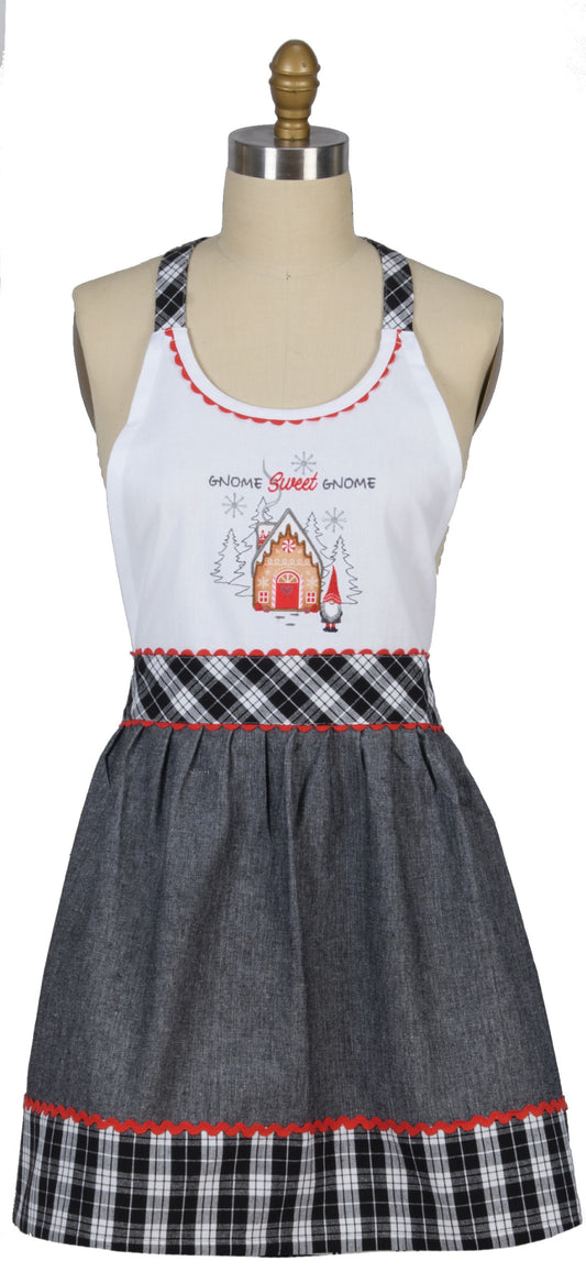 Jolly Gnome Hostess Apron
