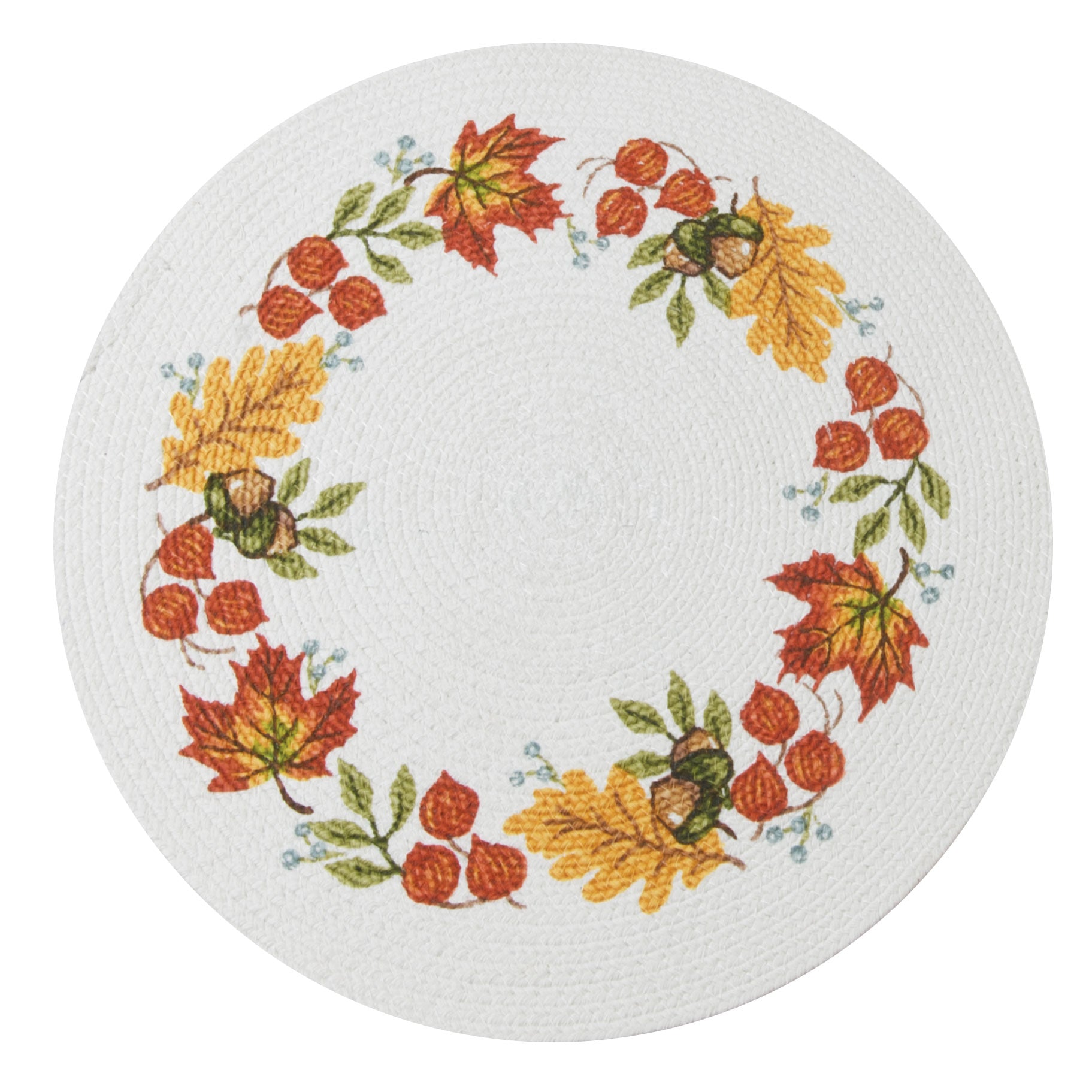Autumn Leaves Braided Placemat