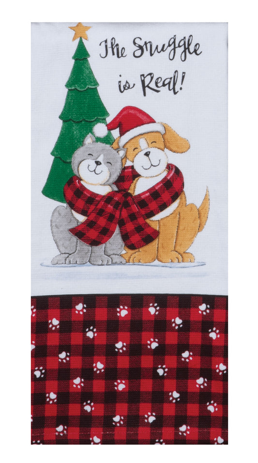 Snuggle Is Real Dual Purpose Towel