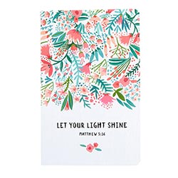 LET YOUR LIGHT SHINE Notepad 3X5