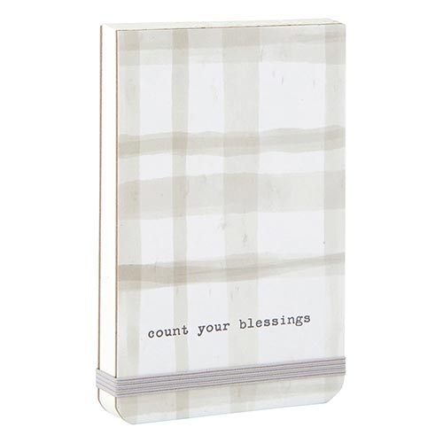 Count Blessings Notepad
