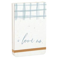 I LOVE US 3X5 NOTEPAD