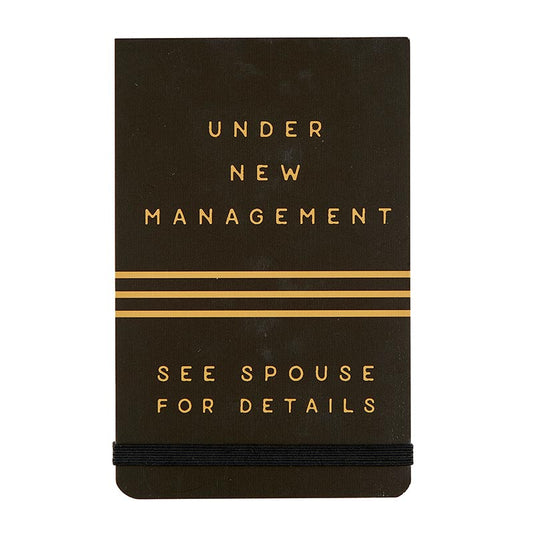 New Management Notepad 3X5
